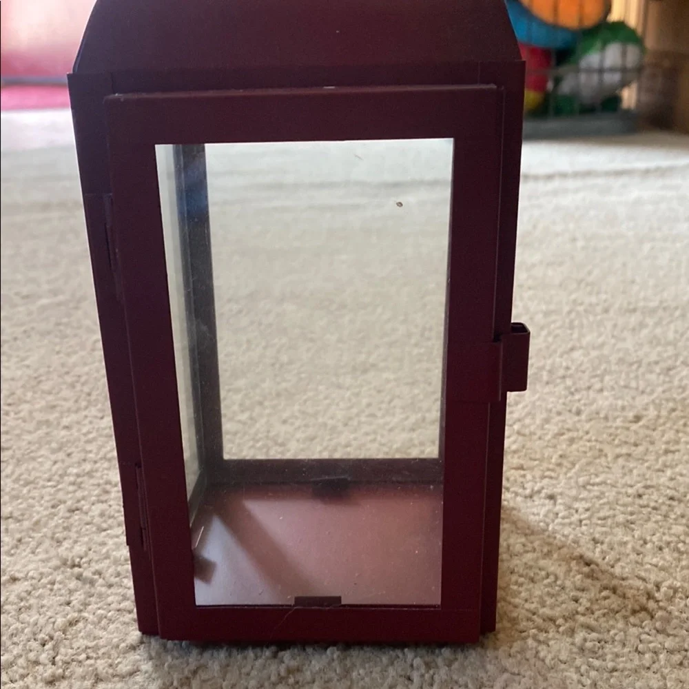 Red Metal Lantern